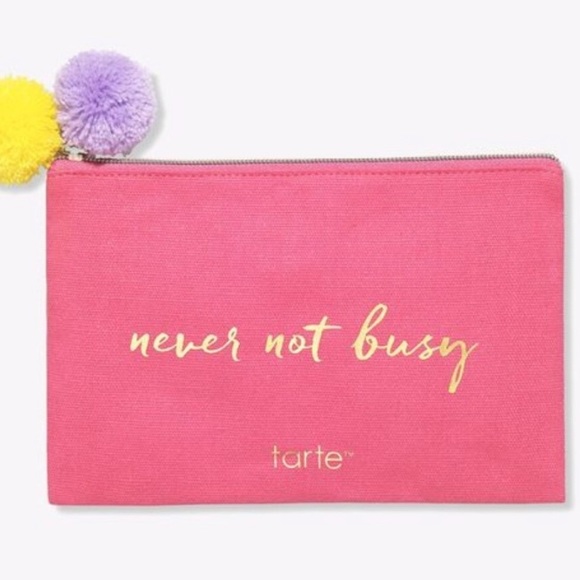 Tarte Never Not Busy Makeup Bag - Picture 1 of 2